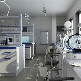 Scientific Laboratory 2109-nCoV 3D model